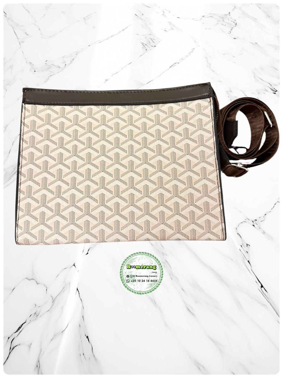 Goyard Pochette / Clutch beige Bag