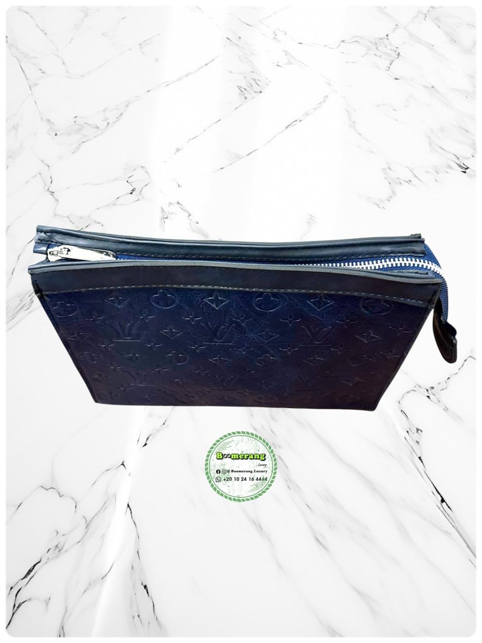 LV Pochette / Clutch Dark Blue Bag