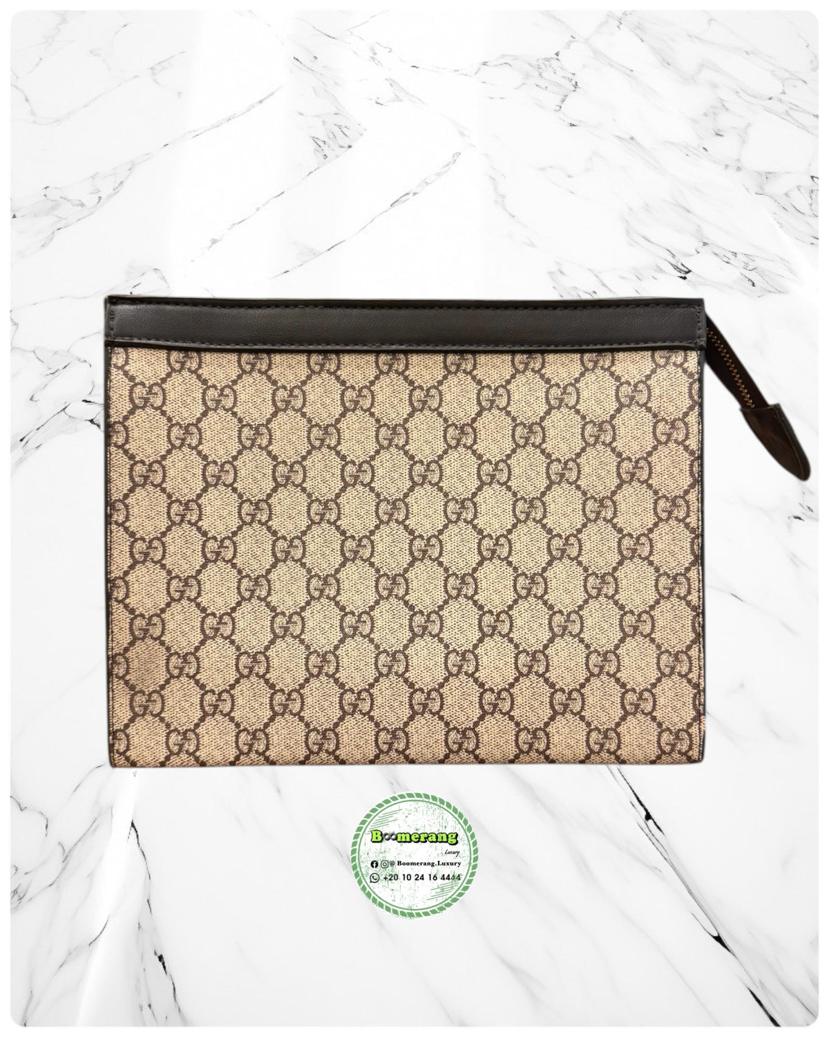 The Duo Mini – Gucci Beige Backpack & Clutch Bundle